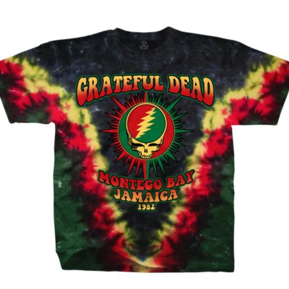 Liquid blue Grateful Dead Montego Bay shirt